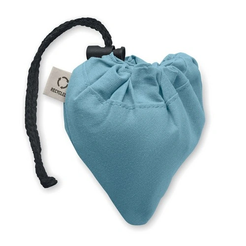 Bolsa de compra plegable de algodón reciclado ref MO2487