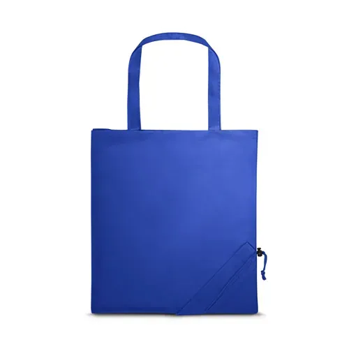 Bolsa plegable 190T con asas de 50 cm ref 92906 - Azul Royal 01