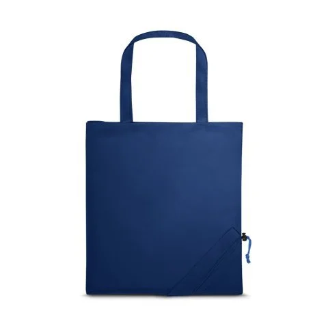 Bolsa plegable 190T con asas de 50 cm ref 92906 - Azul
