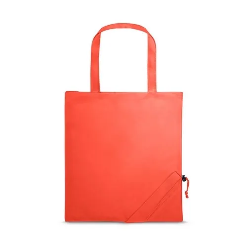 Bolsa plegable 190T con asas de 50 cm ref 92906 - Rojo 01