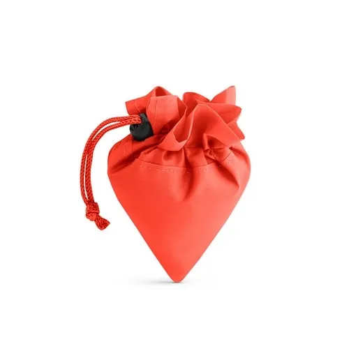 Bolsa plegable 190T con asas de 50 cm ref 92906 - Rojo