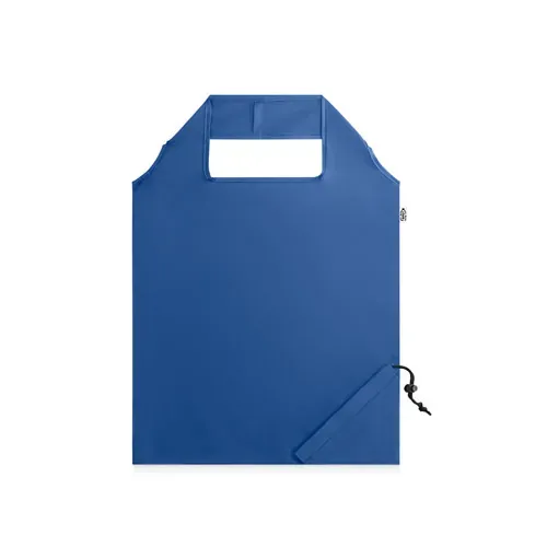 Bolsa plegable reciclada 190T con asas cómodas ref 92930 - Azul Royal 02