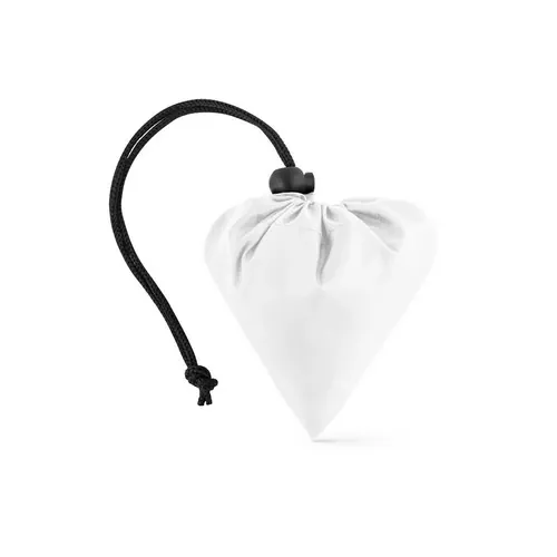 Bolsa plegable reciclada 190T con asas cómodas ref 92930 - Blanco 01