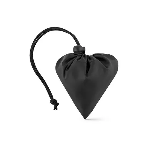Bolsa plegable reciclada 190T con asas cómodas ref 92930 - Negro 01