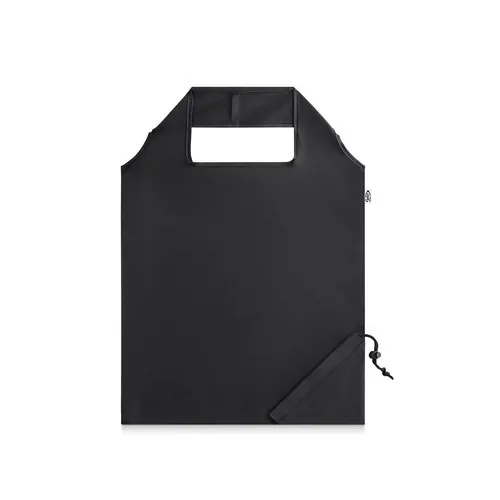 Bolsa plegable reciclada 190T con asas cómodas ref 92930 - Negro