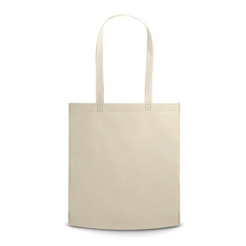 Bolsa termosellada non-woven con asas resistentes ref 92839 - Beige