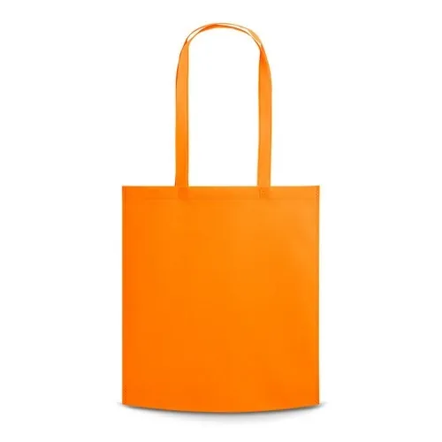 Bolsa termosellada non-woven con asas resistentes ref 92839 - Naranja
