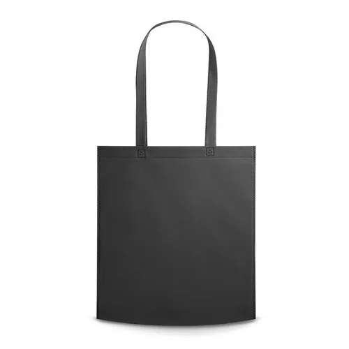 Bolsa termosellada non-woven con asas resistentes ref 92839 - Negro