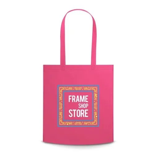 Bolsa termosellada non-woven con asas resistentes ref 92839 - Rosa