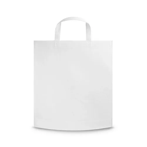 Bolsa termosellada non-woven con asas resistentes ref 92895 - Blanco