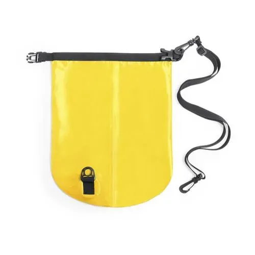 Bolsa impermeable de 9 litros con cierre estanco ref 4848 - Amarillo