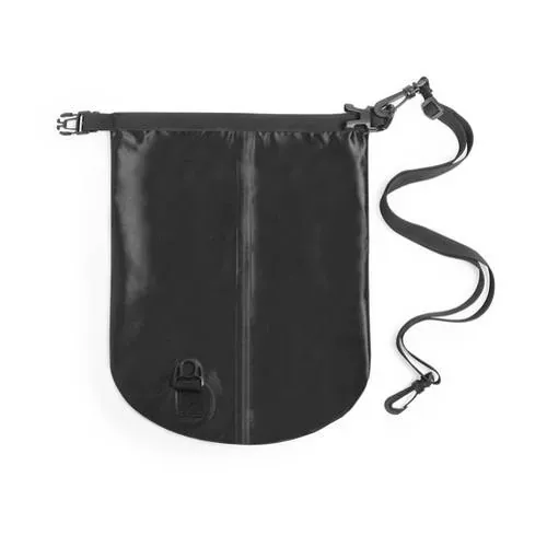 Bolsa impermeable de 9 litros con cierre estanco ref 4848 - Negro