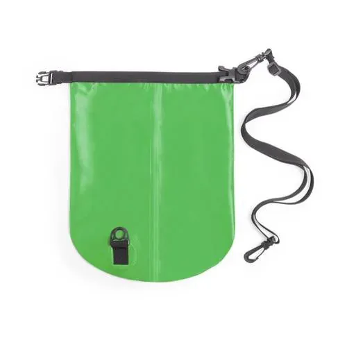 Bolsa impermeable de 9 litros con cierre estanco ref 4848 - Verde