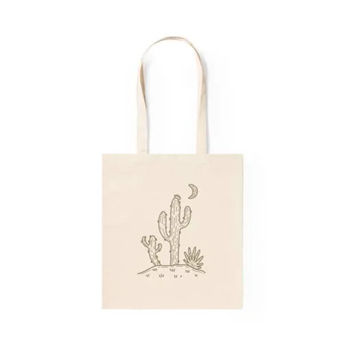 Bolsa de algodón con asas largas reforzadas ref 1818