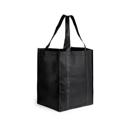 Bolsa XL non-woven resistente hasta 10kg ref 6106 - Negro