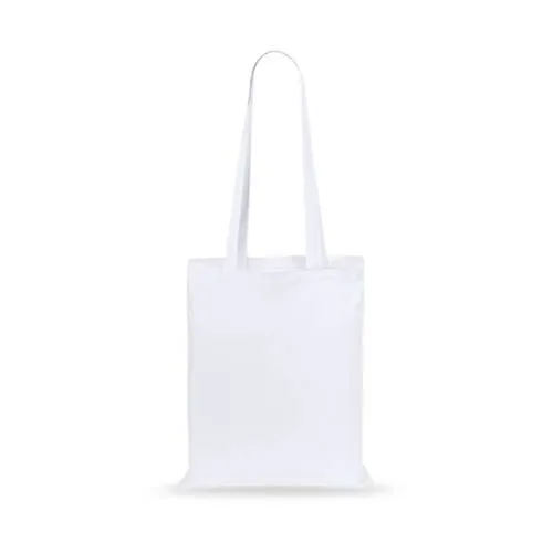 Bolsa de algodón resistente hasta 10kg con asas largas ref 6050