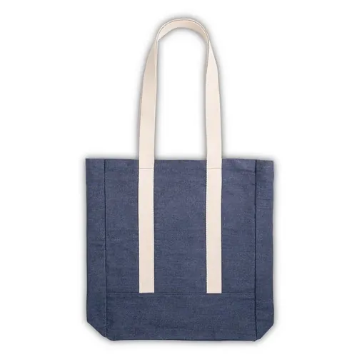 Bolso casual de denim con bolsillo interior ref 92093 - Azul