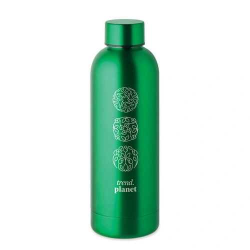 Botella de acero inoxidable reciclado con aislamiento ref MO6750