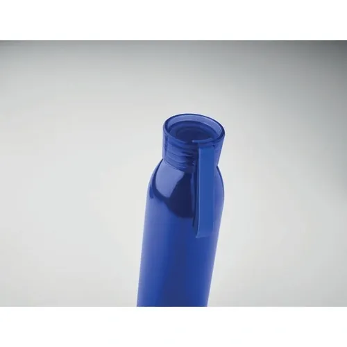 Botella de acero inoxidable con tapa y asa de silicona ref MO2241 - 5 Azul