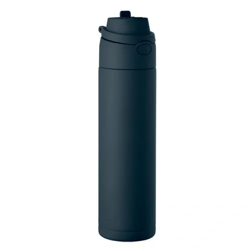 Botella de acero inoxidable 650 ml con pajita 2 en 1 ref MO2989 - French Marino