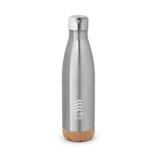 Botella de acero inoxidable aislada 8h caliente 24h fría ref 94240 - Cromado Satinado