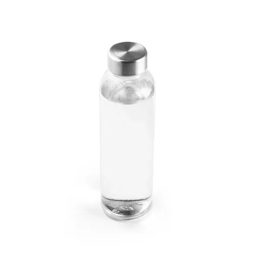 Botella de cristal para sublimación con tapón de acero ref 94317 - Transparente 02