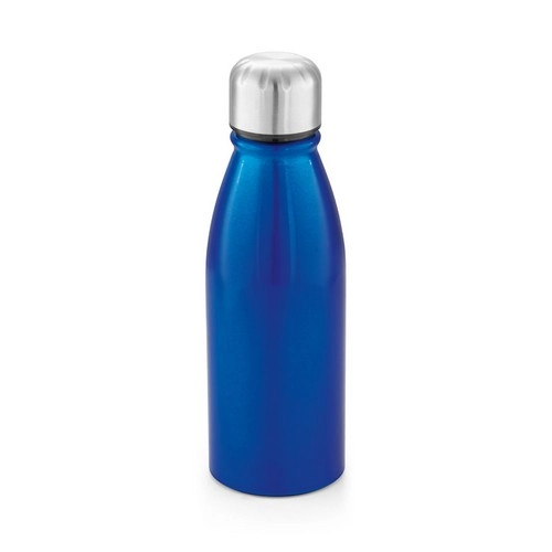 Botella de deporte de aluminio con tapa de acero inoxidable ref 94063