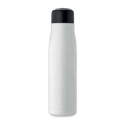 Botella aislada al vacío de acero reciclado 500 ml ref MO2413 - Blanco 4