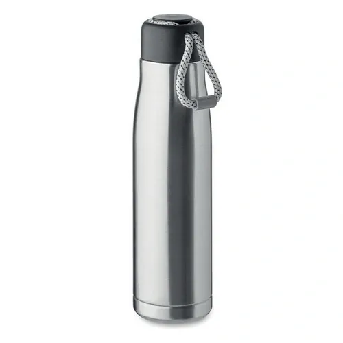Botella aislada al vacío de acero reciclado 500 ml ref MO2413 - Plata Mate