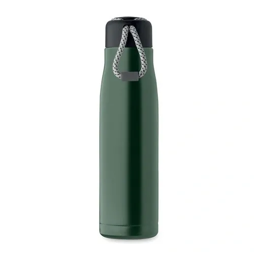 Botella aislada al vacío de acero reciclado 500 ml ref MO2413 - Verde Oscuro Open