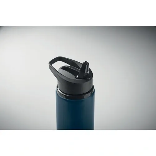 Botella de acero inoxidable reciclado con boquilla plegable ref MO2500 - French Marino Item Detail Picture