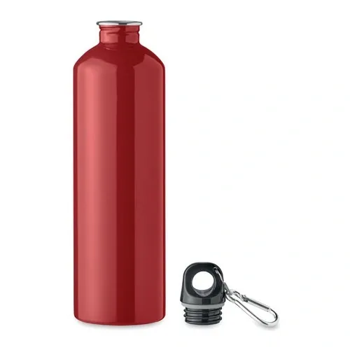 Botella de acero inoxidable reciclado antifugas 750 ml ref MO2404 - Rojo Open