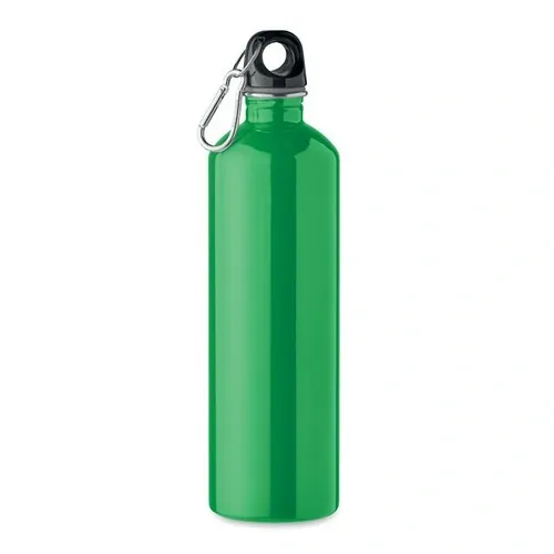 Botella de acero inoxidable reciclado antifugas 750 ml ref MO2404 - Verde