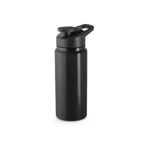 Botella deportiva de aluminio reciclado con tapa flip top ref 94269 - Negro