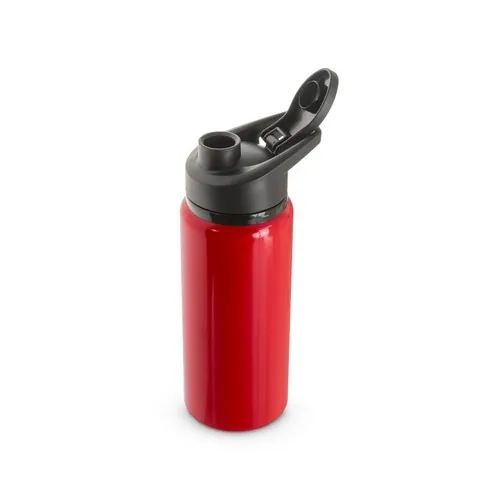 Botella deportiva de aluminio reciclado con tapa flip top ref 94269 - Rojo 02