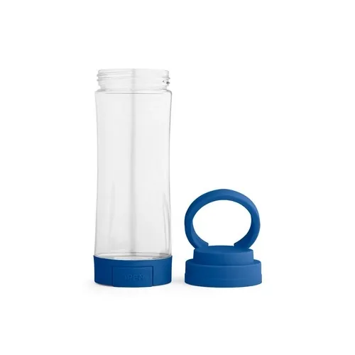 Botella deportiva de cristal con soporte para smartphone ref 94783 - Azul Royal 02