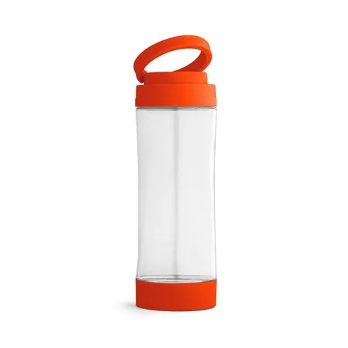 Botella deportiva de cristal con soporte para smartphone ref 94783 - Naranja