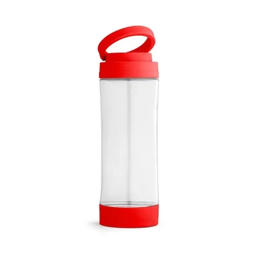 Botella deportiva de cristal con soporte para smartphone ref 94783 - Rojo