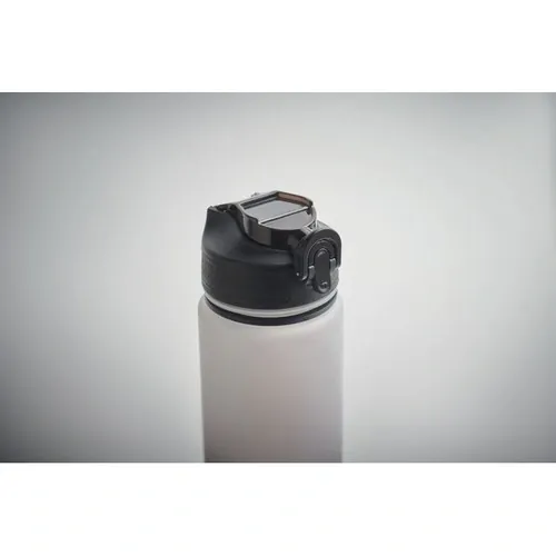 Botella de agua deportiva con pajita integrada ref MO2489 - Negro 2