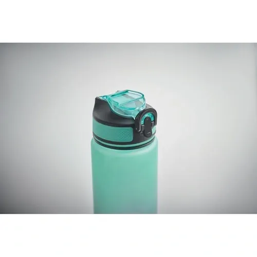 Botella de agua deportiva con pajita integrada ref MO2489 - Turquesa 2