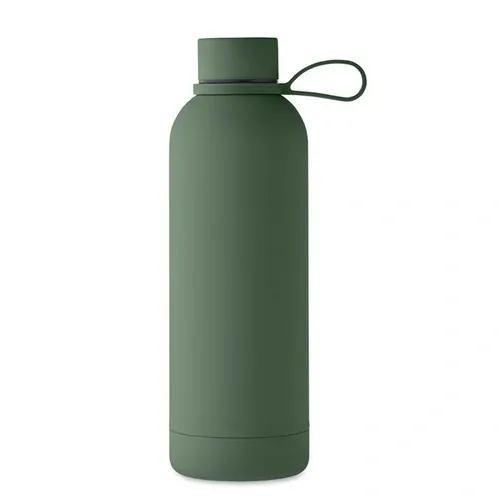 Botella aislada al vacío de acero reciclado 500 ml ref MO2315 - Top Verde Oscuro