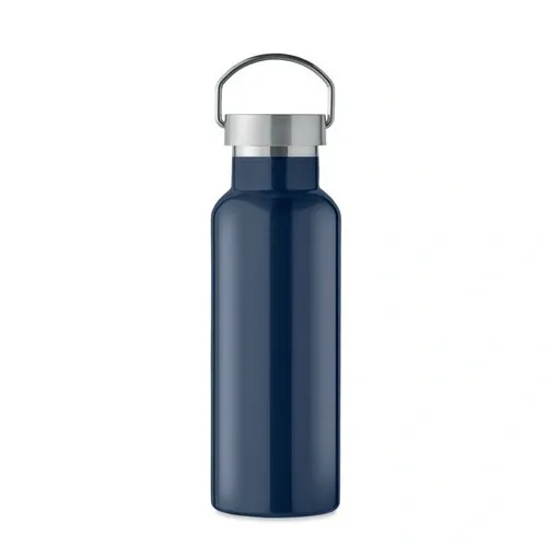 Botella de acero inoxidable reciclado con tapa anti fugas ref MO2107 - Back French Marino