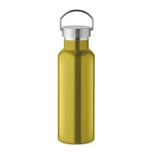 Botella de acero inoxidable reciclado con tapa anti fugas ref MO2107 - Front Lima