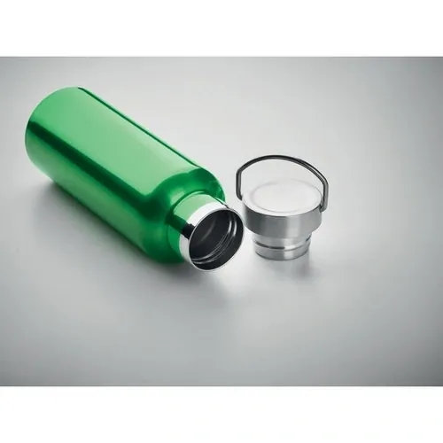 Botella de acero inoxidable reciclado con tapa anti fugas ref MO2107 - Item Detail Picture Verde