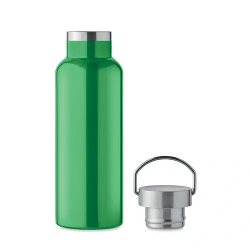 Botella de acero inoxidable reciclado con tapa anti fugas ref MO2107 - Top Verde