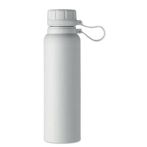 Botella de acero inoxidable aislada al vacío con asa ref MO6760 - Open Blanco