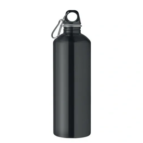 Botella pared simple 1000 ml personalizable para eventos ref MO2829 - Negro Back