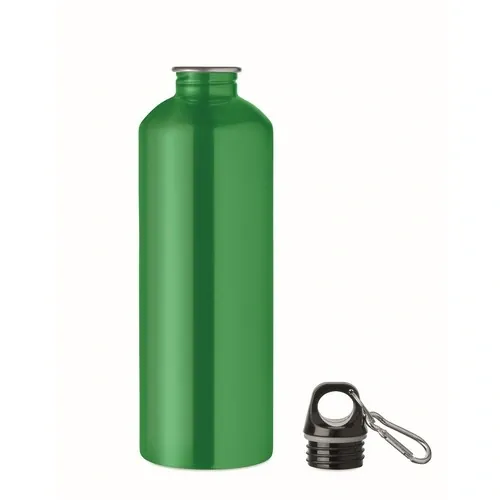Botella pared simple 1000 ml personalizable para eventos ref MO2829 - Side Verde