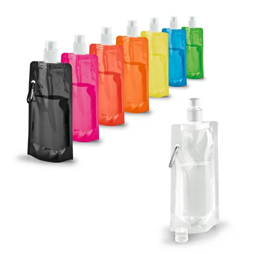 Botella plegable con boquilla push pull ref 94612