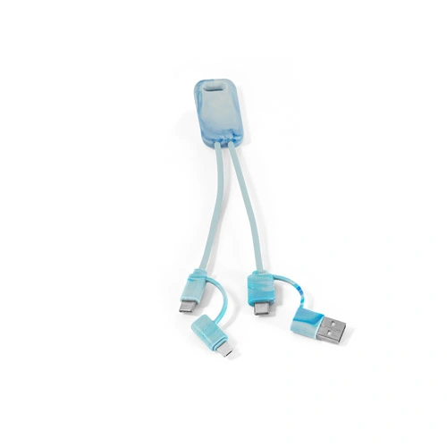 Cable 6 en 1 reciclado carga superrápida 65 W ref 97191